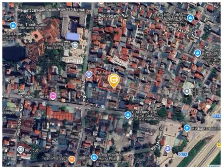 Bán đất 100m² full thổ cư ngang 12m giá 22 tỷ tại Phường Vĩnh Hưng