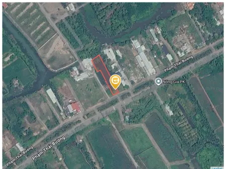 Bán đất 1283m² có sẵn 104m² thổ cư ngang 12.5m giá 11.5 tỷ tại Xã Đại Phước