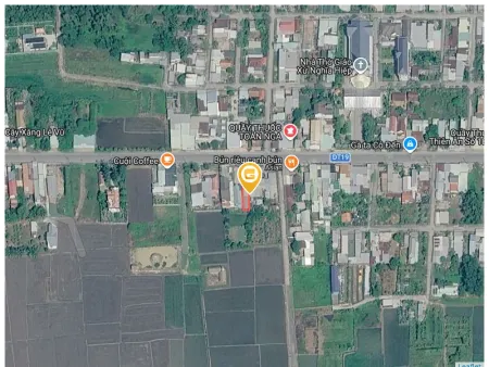 Bán đất 235m² ngang 5m giá 7 tỷ tại Đường Hùng Vương Xã Phước An