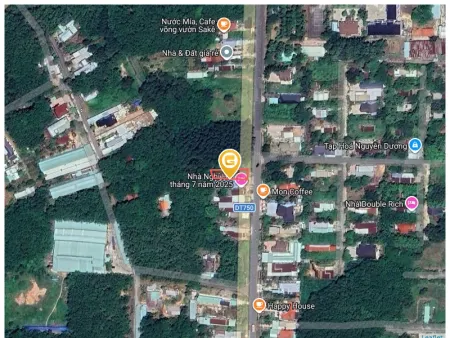 Bán đất 353.1m² có sẵn 100m² thổ cư ngang 7m giá 790 triệu tại Xã Phước Hòa