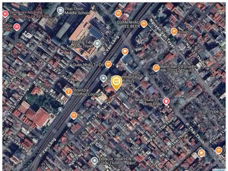 Bán nhà 77,6m² full thổ cư ngang 4,74m giá 22 tỷ tại Đường Yên Lãng Phường Đống Đa