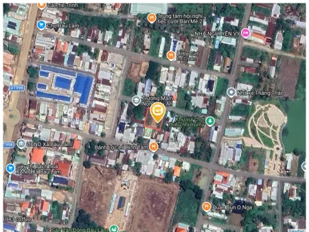 Bán đất 165m² có sẵn 40m² thổ cư ngang 25m giá 1.1 tỷ tại Xã Bàu Lâm