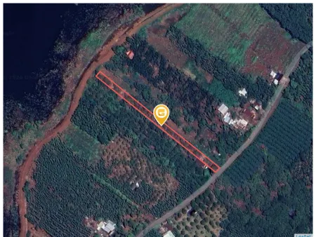 Bán đất 2000m² ngang 8.8m giá 2.4 tỷ tại Xã Bàu Lâm