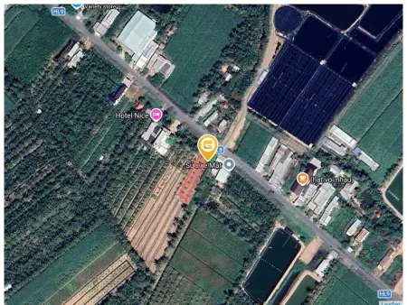 Bán đất 824m² có sẵn 254m² thổ cư ngang 13m giá 180 triệu tại Xã Cù Lao Dung