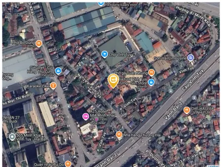 Bán nhà 95m² có sẵn 80,5m² thổ cư ngang 6m giá 18.9 tỷ tại Đường Vĩnh Tuy Phường Vĩnh Tuy