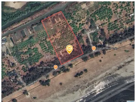 Bán đất 14388m² có sẵn 8679m² thổ cư ngang 83m giá 250 tỷ tại Đường Phan Đức Xã Cần Giờ