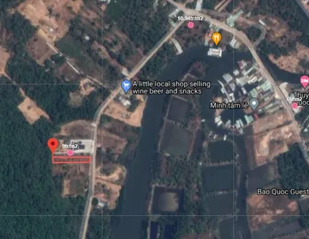 Bán  đất nông nghiệp 1000m² tại đường ấp 4, Xã Cửa Cạn, Thành phố Phú Quốc, Kiên Giang giá 9 tỷ