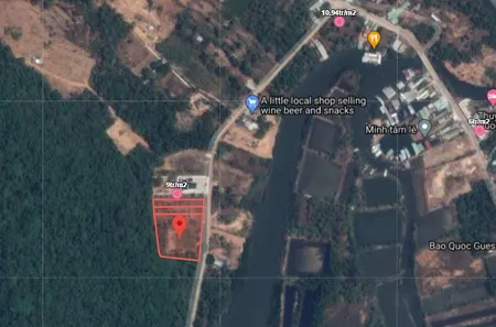 Bán  đất nông nghiệp 5665.7m² , giá 60 tỷ tại đường ấp 4, Xã Cửa Cạn, Thành phố Phú Quốc, Kiên Giang