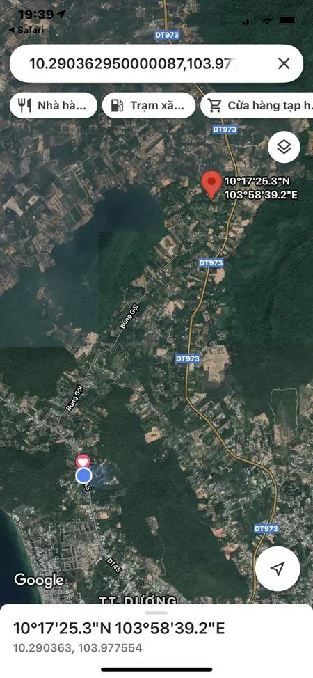 Bán bán  đất nông nghiệp 1000m² , giá 3.6 tỷ tại đường ấp khu tượng, Xã Cửa Dương, Thành phố Phú Quốc, Kiên Giang