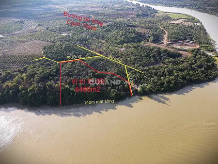 BÁN ĐẤT SÀO 6970mv VIEW SÔNG SEREPOK 140m, GIÁ BÁN 1.5