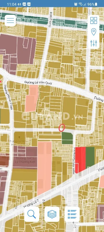 59 m2 nhà như hình giá 5.7 tỷ quy hoạch đường thông