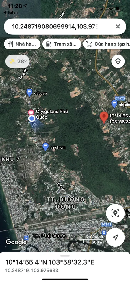 Bán bán  đất nông nghiệp 134.4m² , giá 1.4 tỷ tại đường cây thông ngoài, Xã Cửa Dương, Thành phố Phú Quốc, Kiên Giang