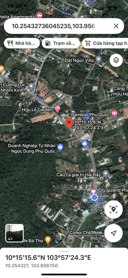 Bán  đất thương mại dịch vụ 10457.4m² , giá 141.18 tỷ tại đường Gành Gió, Xã Cửa Dương, Thành phố Phú Quốc, Kiên Giang