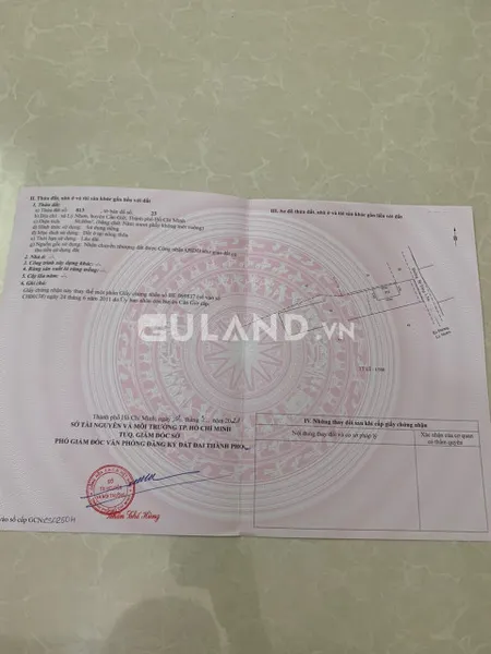 Bán đất thổ cư giá rẻ xã lý Nhơn-Huyền cần giờ TP.HCM