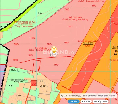 Bán đất 9400m² ngang 130m giá 5.6 tỷ tại Xã Thiện Nghiệp Thành phố Phan Thiết