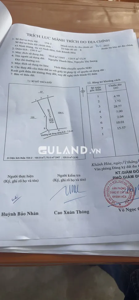 Ninh Hưng, 7x28 nở hậu 8,8m, 70 thổ