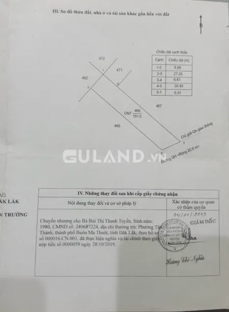 full thổ cư 6*30 giá bán 950 triệu tại kđg tân hòa buôn đôn