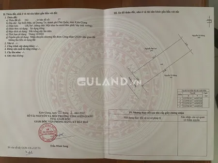 Chính chủ gửi bán đất suối mây , gần khu dân cư , giá tốt