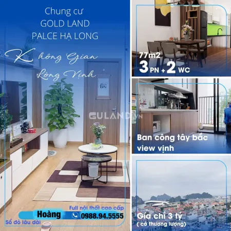💥GIÁ TỐT💥Bán Chung cư Goldland Đông Bắc
