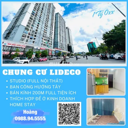 💥Sốc💥Bán căn hộ studio -chung cư lideco,trần hưng đạo,hạ long