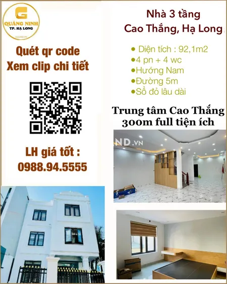 💥Hàng hot💥Bán nhà trung tâm Cao Thắng, Hạ Long