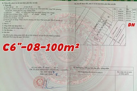 Bán đất 100m² 3.3 tỷ tại Phường Hoành Bồ Thành phố Hạ Long