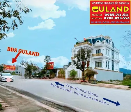ĐẤT KINH DOANH MẶT ĐƯỜNG 21m-BẮC SÔNG TRỚI