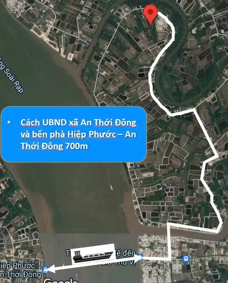Bán  đất nông nghiệp 9850m² , giá 9.357 tỷ tại đường Rạch Lá, Xã An Thới Đông, Huyện Cần Giờ, TP. Hồ Chí Minh
