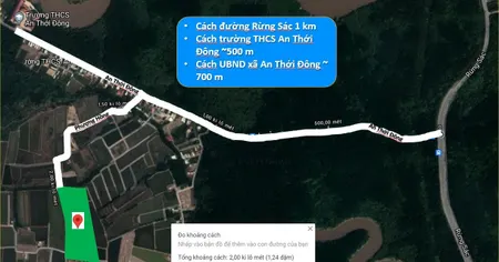 Bán  đất nông nghiệp 18000m² , giá 36 tỷ tại đường An Thới Đông, Xã An Thới Đông, Huyện Cần Giờ, TP. Hồ Chí Minh