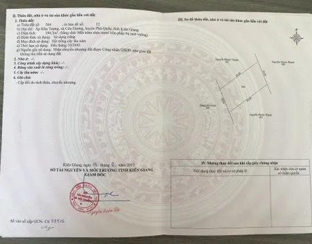 Bán  đất nông nghiệp 194m² , giá 1.65 tỷ tại, Thành phố Phú Quốc, Kiên Giang