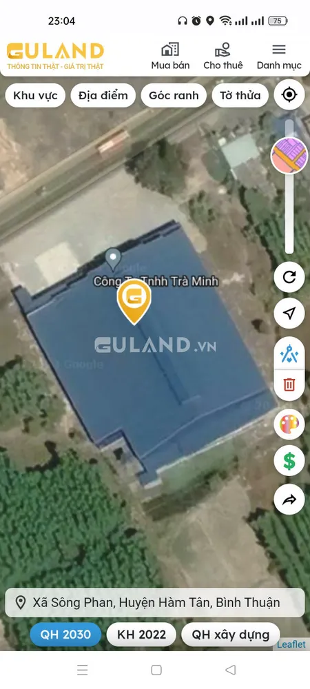 Bán nhà xưởng Mt QL1