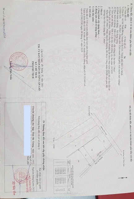 Chủ cần bán gấp lô đất thổ cư mặt tiền đường đá xanh-ấp an nghĩa xã An thới đông-Huyện cần giờ tp.hcm