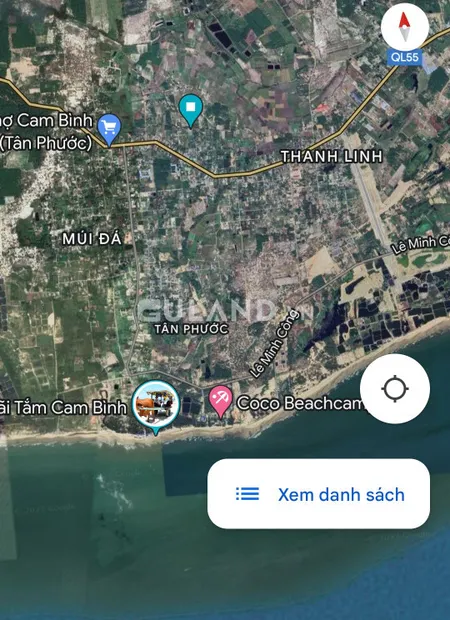 Bán đất sào lên được thổ cư, gần trung tâm du lịch Cam Bình