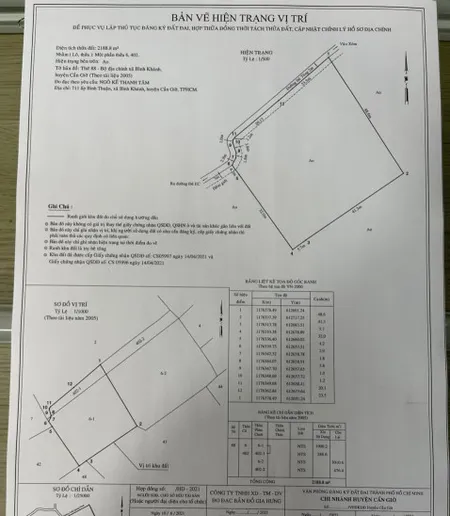 Bán  đất nông nghiệp 2188m² , giá 6 tỷ tại, Xã Bình Khánh, Huyện Cần Giờ, TP. Hồ Chí Minh