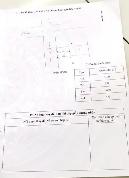 Bán  đất thổ cư 200m² , giá:4,3 tỷ tại, Xã Tam Thôn Hiệp, Huyện Cần Giờ, TP. Hồ Chí Minh
