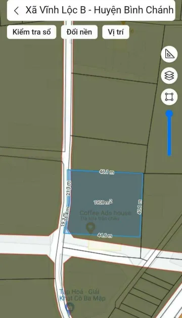 Bán  đất thổ cư 1896m² , giá 37 tỷ tại, Xã Vĩnh Lộc B, Huyện Bình Chánh, TP. Hồ Chí Minh