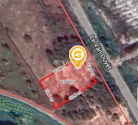 Bán đất sẵn thổ cư tại thị xã Lagi mặt tiền đường Lê Văn Duyệt