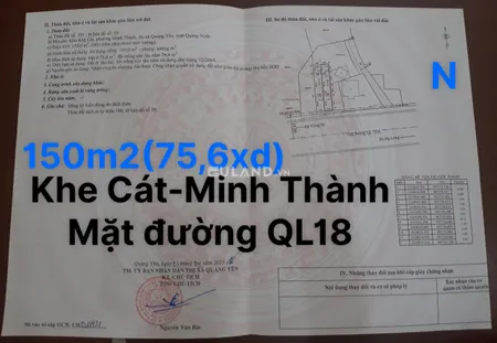 BÁN ĐẤT MẶT ĐƯỜNG QUỐC LỘ 18