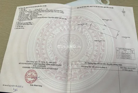 Bán đất chính chủ , xã hàm ninh , tp phú quốc