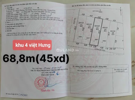 Đất Phân Lô Phường Việt Hưng