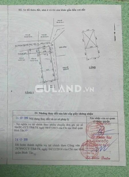 bán nhà mặt tiền đường nguyễn quý yêm