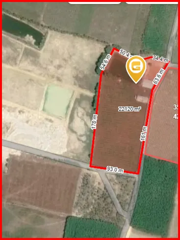 Bán  đất nông nghiệp 21000m² , giá 7,2 tỷ tại đường Quốc Lộ 1, Thị trấn Tân Nghĩa, Huyện Hàm Tân, Bình Thuận