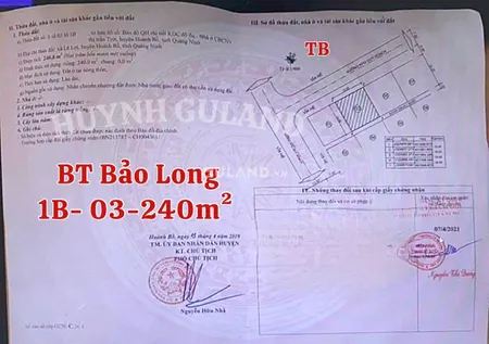 ĐẤT BIỆT THỰ DỰ ÁN BẢO LONG