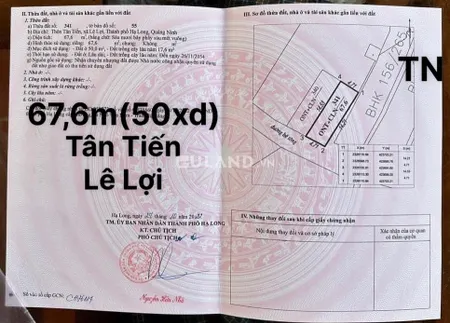 Bán nhà 67.6m² 660 triệu tại Xã Lê Lợi Thành phố Hạ Long