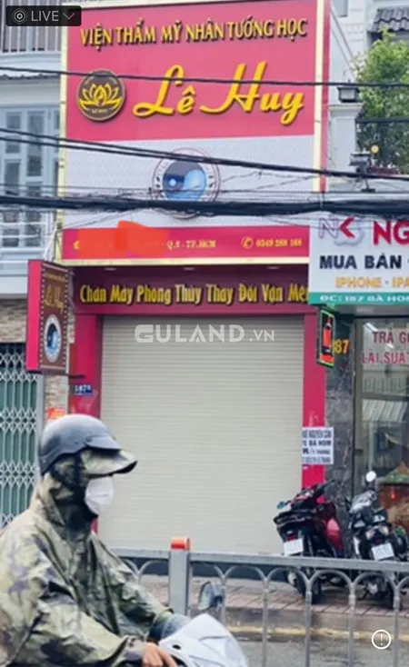 NHÀ MẶT TIỀN BÀ HOM CHO THUÊ GẤP  DT :3X19 3 LẦU