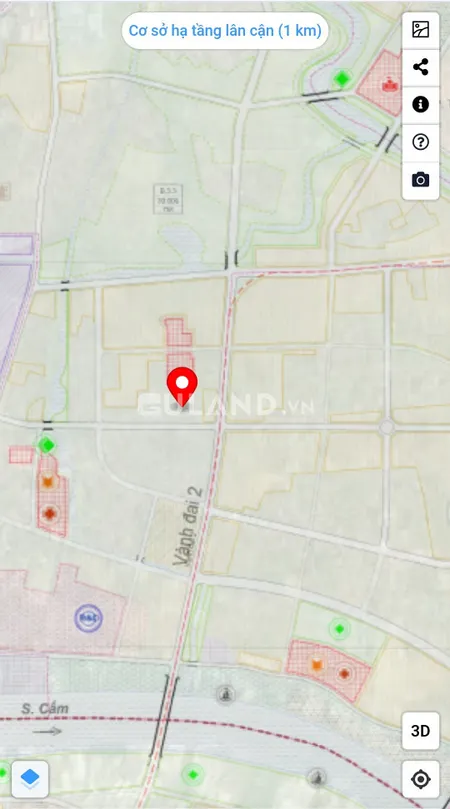 Bán đất 65.9m² ngang 5.07m giá 1.45 tỷ tại Xã Lâm Động Huyện Thuỷ Nguyên