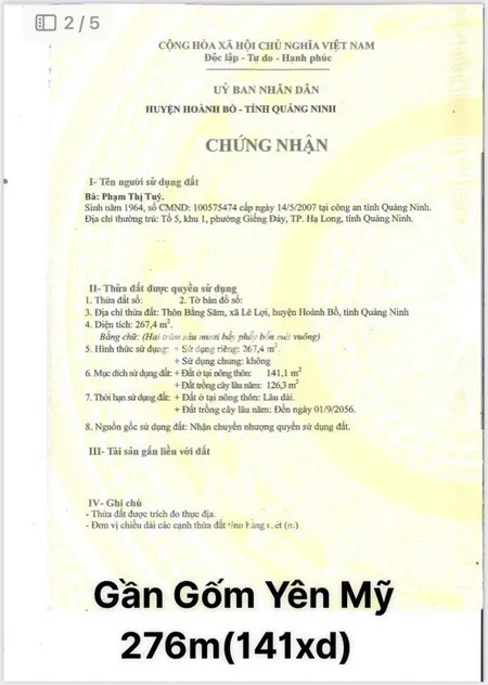 Đất Mặt Đường Chính Xã Lê Lợi