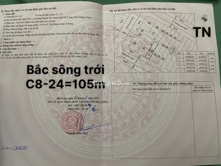 DỰ ÁN BẮC SÔNG TRỚI - HOÀNH BỒ