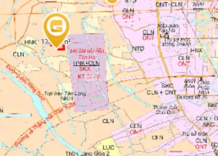 Bán đất mẫu nông nghiệp gần đường QL55 Tân Hà