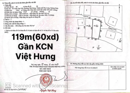 Đất Thổ Cư Gần KCN Việt Hưng